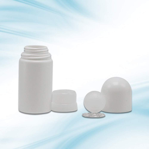 China Manufacturer Custom Round White Pink Color Hdpe <b>Plastic</b> <b>Empty</b> Essential Oil Roll on Deodorant <b>Bottle</b> - Product Image 3