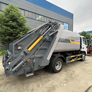 Camion compacteur de déchets hydraulique Dongfeng 4x2 6 m³ à prix d'usine pour la collecte des ordures et l'assainissement - Product Image 4