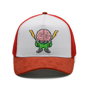 Chapeau de casquette de camionneur Gameday en velours côtelé à motif créatif pour les besoins artistiques et d'impression - Product Image 4