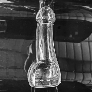 Addio al nubilato Design creativo divertente pene Shot bicchieri da Cocktail bicchiere di vino addio al celibato oggetti di scena per la notte mostra forma del pene tazza di vetro - Product Image 2