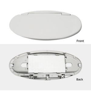 Couvercle de miroir de courtoisie pour pare-soleil BMW Mini, en plastique ABS pliable, pour R56 R60 Cooper 2007-2014, 51167361833 - Product Image 2