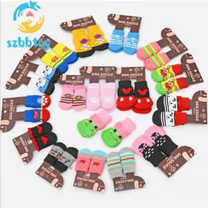 Offre Spéciale De Noël style respirant anti slip à tricoter chaussettes pour animaux de compagnie <span class=keywords><strong>chien</strong></span> - Product Image 2