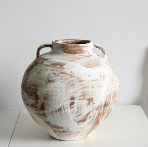 Modern Retro <b>Ceramic</b> <b>Vase</b> Set Glazed Tabletop Nordic Industrial Style for Home Decor and Flower Display - Product Image 6