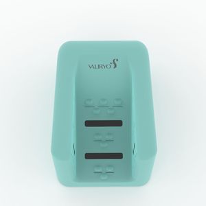Asciugapiedi di Alta Gamma per Case di Cura con Piedini Metallici Dorati, IP53, Sensore Senza Contatto, Senza Necessità di Piegarsi, Unità di Asciugatura Sicura - Product Image 1