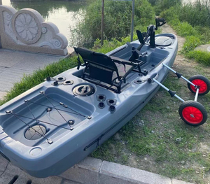 LLDPE-<span class=keywords><strong>Kayak</strong></span> de pesca <span class=keywords><strong>pequeño</strong></span> de plástico duro para adultos, barco con unidad de Pedal - Product Image 5