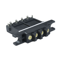 Conectores Eléctricos Automotrices JDS-04g de 4 Pines, Contacto de Alimentación de 125A, Longitud Personalizada, Carcasa de PC para PCB, Corriente Nominal de 45A