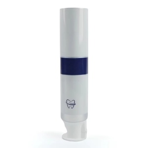 Custom Logo Printed 150ML Cosmetics Plastic ABL Container Factory Made <b>Toothpaste</b> Tube with Pump Cap for Cosmetics Packaging - Product Image 2