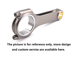 Adracing forjado 4340 acero motocicleta H Beam biela para Honda CB500 CB500F <span class=keywords><strong>CB500R</strong></span> biela - Product Image 2