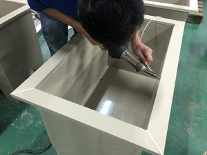 Tanque alcalino de ácido galvanoplastia de bajo precio, baño de polipropileno, líquido químico, tanque de PP - Product Image 4