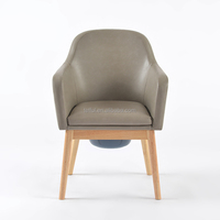 Fauteuil à bascule portable pour personnes âgées avec toilettes intégrées pour les centres de soins et l'usage domestique, facile à nettoyer pour appartements et villas
