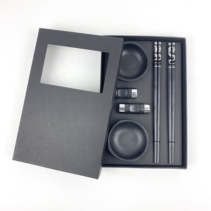 Juego de Vajilla Premium GOLD FIELD Estilo Nórdico Europeo, Ecológico, con Porta Palillos de <span class=keywords><strong>Melamina</strong></span> y Plato para Salsas de 23cm, LFGB - Product Image 3