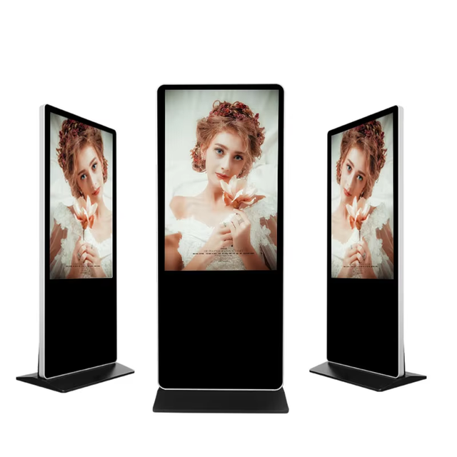 HONGNUO High Brightness Ultra Thin Hd Clear View Energy Saving Smart Operation Multi Size Standing Commercial LCD Display Screen