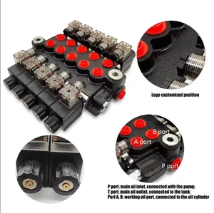 立信厂家直销Z50-5单轴G 1/4 "50升24 v电磁方向控制阀 - Product Image 6