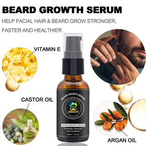 Suero para el crecimiento de la barba para hombres, suero para el cuidado del bigote, de alta calidad, con etiqueta privada, 30Ml - Product Image 3