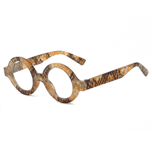 HS2182 1pc Lunettes de lecture unisexes de style Oprah à monture ronde en PC, de bonne qualité, <span class=keywords><strong>pour</strong></span> <span class=keywords><strong>presbytie</strong></span>, mode homme femme - Product Image 6