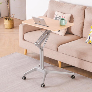 Bàn máy tính xách tay bằng nhôm có thể điều chỉnh thiết kế nhỏ gọn cơ chế nâng khí nén cho văn phòng gia đình sử dụng-bàn đứng thân thiện với môi trường Bền - Product Image 5