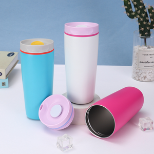 Gobelet à café français 20oz écologique Isolation non toxique Forme d'oeuf pour enfants Nouveau gobelet moderne en acier inoxydable de qualité supérieure - Product Image 3