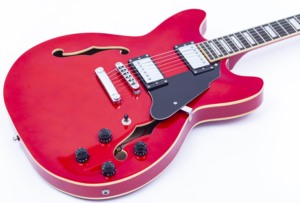 6-<b>String</b> Hollow-Body Guitar 335 Custom Guitar Fast Shipping <b>Top</b> Quality - Product Image 4