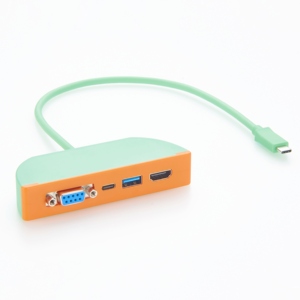 USB-C để USB-A USB-C <span class=keywords><strong>HDMI</strong></span> <span class=keywords><strong>DB9</strong></span> RS232 Docking Hub - Product Image 5
