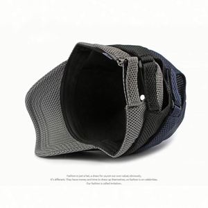 Summer Outdoor <b>Men</b> Women <b>Sun</b> Protection <b>Hat</b> Breathable Mesh Cap Large Head Baseball Cap - Product Image 3