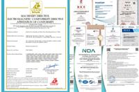 Grupo Electrógeno Diésel Silencioso de 300KVA 250KVA 200KW, Serie DCEC, Motor de Potencia Industrial, Generador de Emergencia para Proyectos de Fábrica