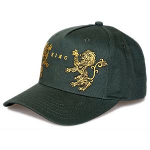 Casquette de baseball de luxe sportive brodée de lion vert foncé rétro vintage de haute qualité Fabrication en gros - Product Image 2