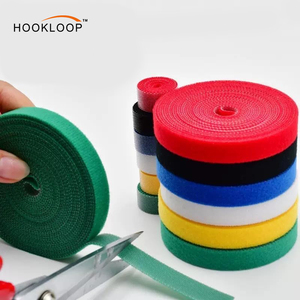 30Pcs 50Pcs 100Pcs Pack双面背靠背尼龙扎带可重复使用的扎带钩环带 - Product Image 4