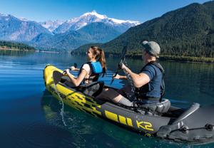 Intex 68307 <span class=keywords><strong>K1</strong></span> K2 <span class=keywords><strong>Kayak</strong></span> Gonflable 2 personas inflable barco de pesca accesorios con paletas y bomba pedal <span class=keywords><strong>kayak</strong></span> - Product Image 3