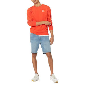 Professionnel possédez votre impression qualité Durable Sublimation nouveau arrivé marque privée solide col montant hiver sweats chemises - Product Image 1