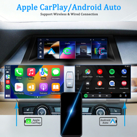 Lecteur vidéo de navigation Carplay LELV Système Linux pour BMW X5 E70 X6 E71 8,8 pouces 2007-2013 Android Auto