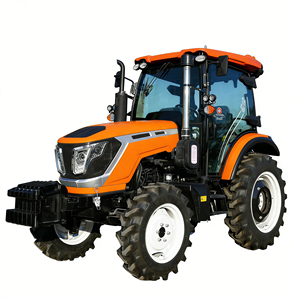 Tracteur agricole 90HP 80HP 70HP 60HP 4x4 à moteur diesel multifonctionnel, fabriqué en Chine, pour petites exploitations agricoles - Product Image 4