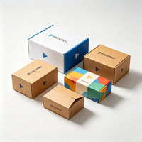 Boîtes d'expédition en carton ondulé personnalisées avec logo, grandes boîtes en carton pour vêtements et chaussures pour bébés