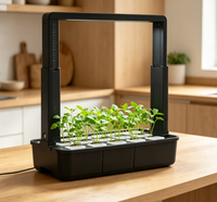 Kit de culture hydroponique miniature en gros, 15 modules, lampe de culture à économie d'énergie 10W, accessoires de germination complets 3,5L