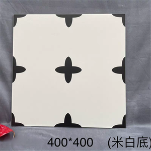 Azulejos negros de porcelana esmaltada rústica marroquí, azulejos sólidos antibacterianos para aplicaciones hoteleras para baños y suelos - Product Image 4