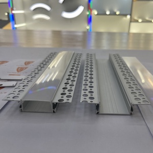 Profilo LED in Gesso da Incasso - 88*18MM Striscia Luminosa in Alluminio Personalizzata per Soffitto e Parete - Product Image 3