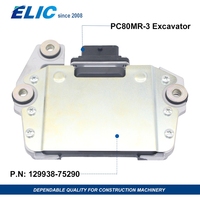 Controlador de Motor Elic Excavator 129938-75290 4D98E-3ZSFB ECU para Komatsu PC80MR-3, Repuesto con Programa