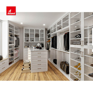 AllandCabinet Style moderne Haute qualité Différents modèles Vente entière Placard personnalisé - Product Image 5