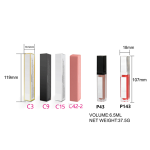 Hexue biểu tượng tùy chỉnh và bao bì Lip Gloss bán buôn số lượng lớn 6.5ml Son môi lỏng với ánh sáng LED và gương nhãn hiệu riêng - Product Image 6