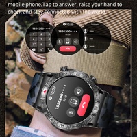 Nuevo Reloj Inteligente para Hombre, Llamadas Bluetooth, Resistente al Agua, Monitor de Ritmo Cardíaco y Presión Arterial, Reloj Deportivo Inteligente