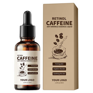 Suero Facial Iluminador y Reafirmante de Marca Privada, Productos para el Cuidado de la Piel con Cafeína, Blanqueamiento, Antiarrugas, Retinol - Product Image 1