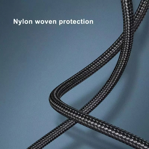 <span class=keywords><strong>Cable</strong></span> Trenzado USB Tipo C a USB B 2.0 Macho de Alta Velocidad para <span class=keywords><strong>Impresora</strong></span> y Escáner, Compatible con <span class=keywords><strong>HP</strong></span>, Canon, Dell, Epson, MacBook, Xerox - Product Image 6