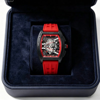 Montre pour homme en forme de tonneau de vin, bracelet en silicone, montre à quartz, tendance de la mode, montres classiques cool pour homme, cadeau