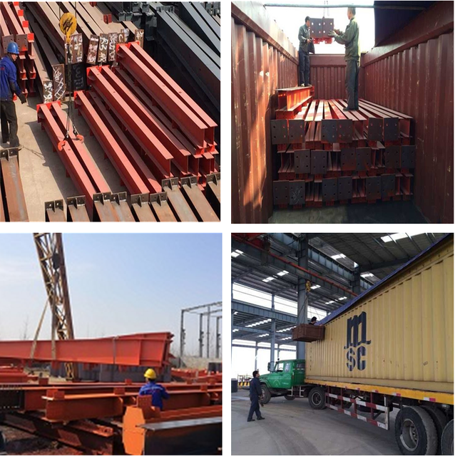 Q235B Q355B H Beam Column Hot Rolled Structural Steel Beam for Warehouse Storage Steel Structure Building