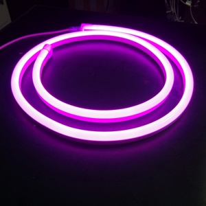 Tubes néon LED de remplacement en PVC, néon flexible LED RGB, lumière changeante de couleur, 24V 110V 220V, indice de protection IP68, pour application paysagère - Product Image 6