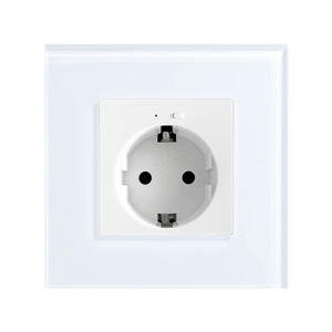 Tuya Smart European Standard <b>Wifi</b> Socket 16A EU <b>Plug</b> With Child Safety Door Protection And App Control - Product Image 1
