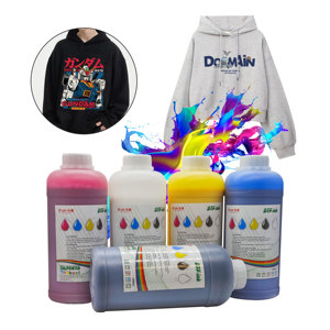 Heat Transfer DTF Ink Digital Printing Water Based CMYKW DTF Ink Premium DTF Ink 1000ml - Product Image 6