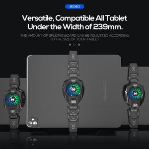 Refroidisseur de puce semi-conductrice MEMO DL05 pour tablette avec éclairage RGB, idéal pour le gaming - Product Image 3