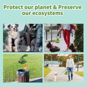 Bolsas de Plástico Biodegradables y Ecológicas para Excremento de Perro PUSH WORLD con Logotipo Personalizado, para Limpieza y Cuidado de Mascotas - Product Image 5