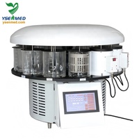 Mesin Pengolah Jaringan Otomatis Ysenmed untuk Laboratorium Medis dan Patologi, Vacuum Carousel Tissue Processor, Harga Mesin Pengolah Jaringan
