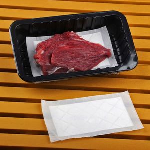 High Quality <b>Poultry</b> <b>Meat</b> Packaging White Fruit Absorbent Paper Pads - Product Image 6